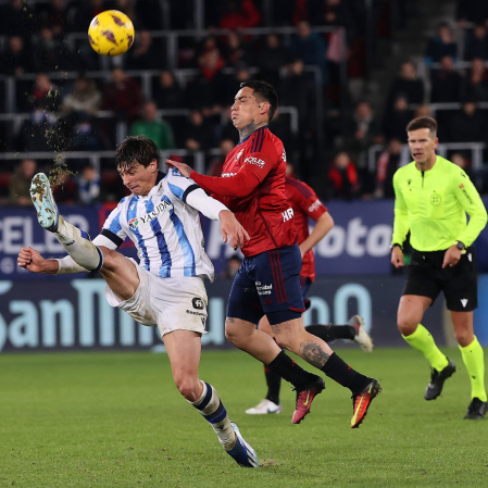 Fotos del Osasuna 1-1 Real Sociedad de la jornada 15./