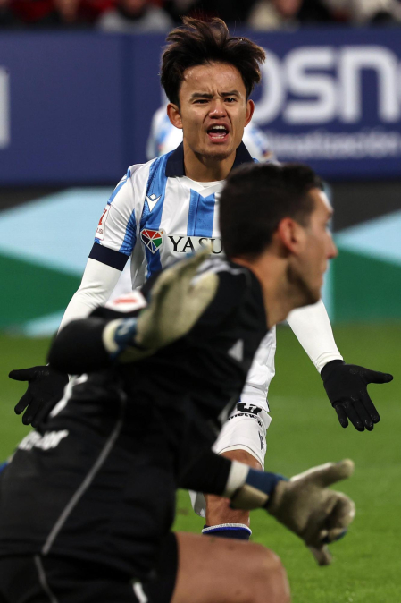 Fotos del Osasuna 1-1 Real Sociedad de la jornada 15./