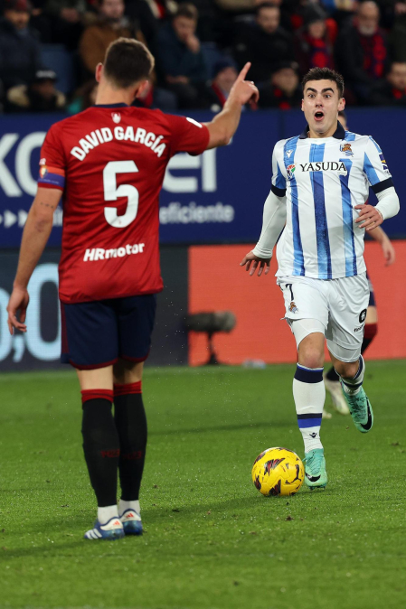 Fotos del Osasuna 1-1 Real Sociedad de la jornada 15./