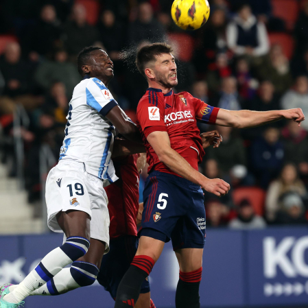 Fotos del Osasuna 1-1 Real Sociedad de la jornada 15./
