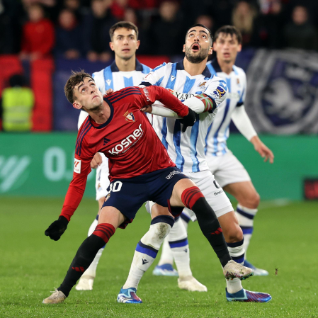 Fotos del Osasuna 1-1 Real Sociedad de la jornada 15./
