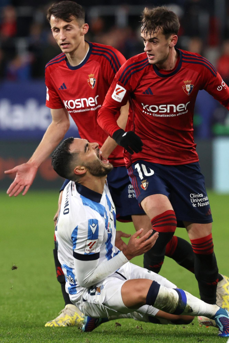 Fotos del Osasuna 1-1 Real Sociedad de la jornada 15./