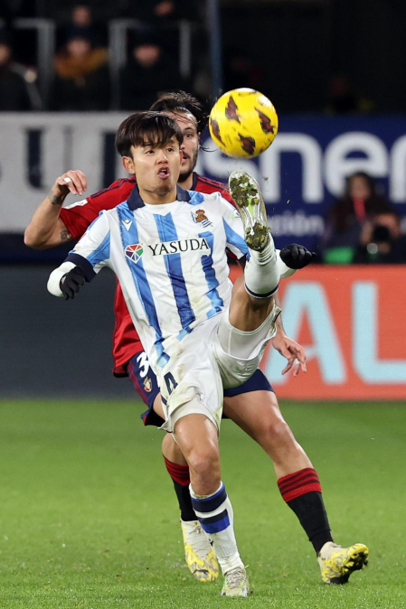 Fotos del Osasuna 1-1 Real Sociedad de la jornada 15./