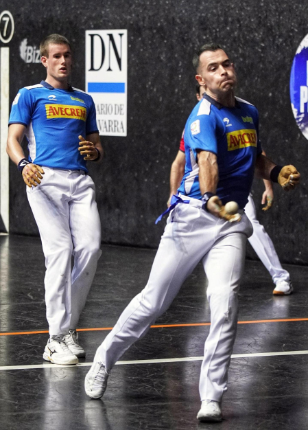 Fotos del partido que ha enfrentado a Elezkano II - Martija contra Jaka - Mariezkurrena. /