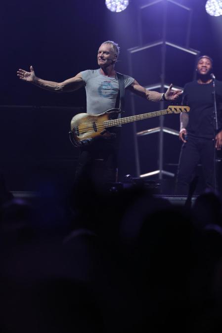 Concierto de Sting en el Navarra Arena.