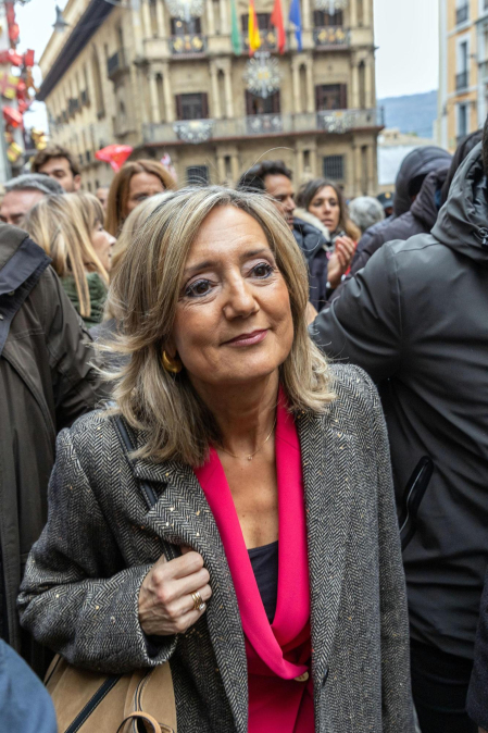 Imágenes de la moción de censura y nombramiento de Joseba Asiron como alcalde de Pamplona./
