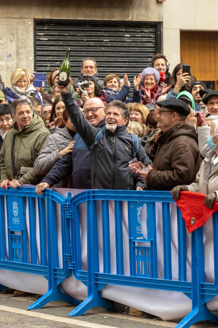 Imágenes de la moción de censura y nombramiento de Joseba Asiron como alcalde de Pamplona./