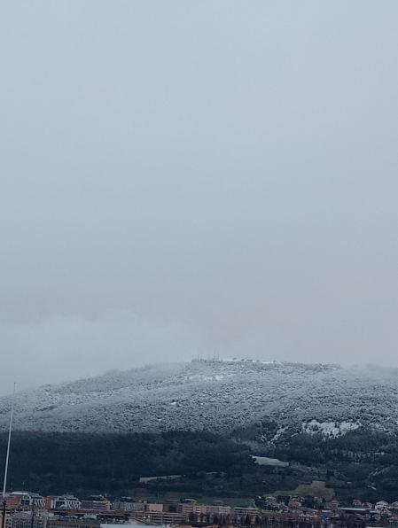 San Cristóbal con nieve.