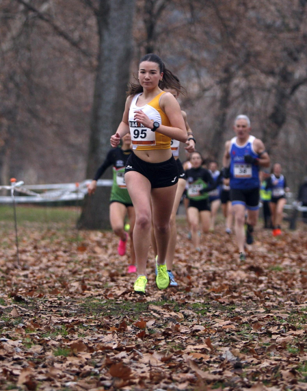 Campeonato Navarro de Cross 2024 en Estella.