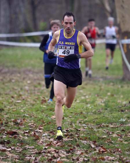 Campeonato Navarro de Cross 2024 en Estella.