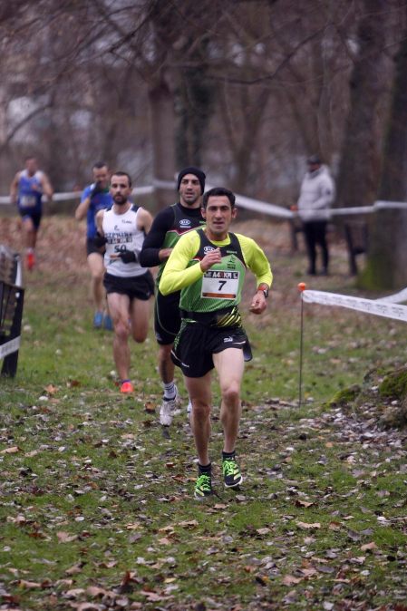 Campeonato Navarro de Cross 2024 en Estella.
