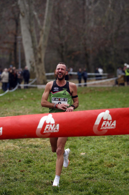 Campeonato Navarro de Cross 2024 en Estella.
