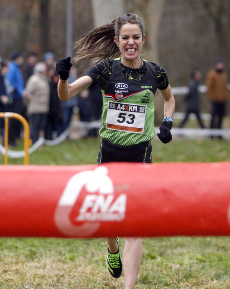 Campeonato Navarro de Cross 2024 en Estella.