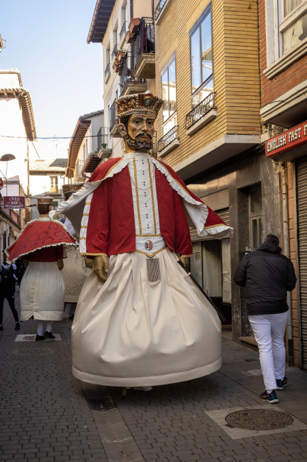 Fotos del día de San Sebastián en Sangüesa