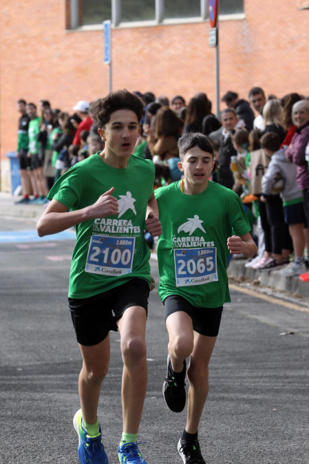 VIII Carrera de los Valientes contra el Cáncer en Pamplona. |
