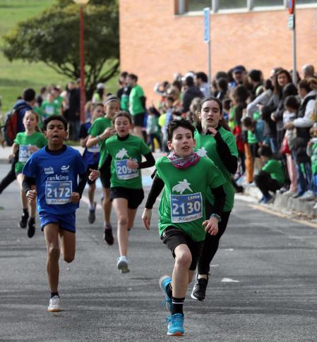 VIII Carrera de los Valientes contra el Cáncer en Pamplona. |