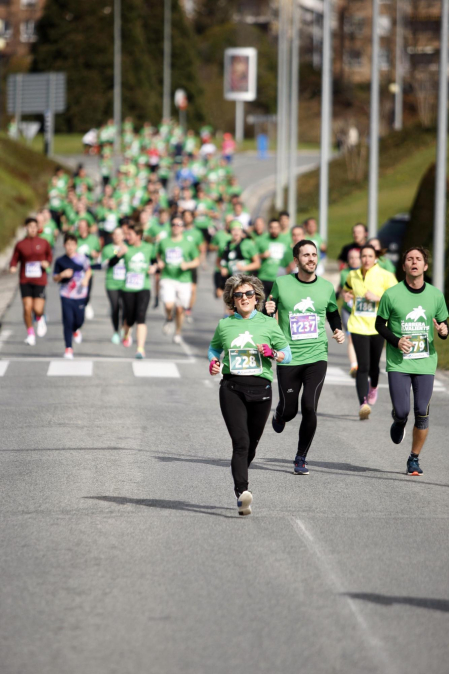 Fotos de la VIII Carrera de los Valientes de Niños contra el Cáncer en Pamplona.