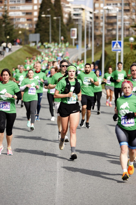 Fotos de la VIII Carrera de los Valientes de Niños contra el Cáncer en Pamplona.