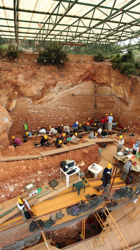 El yacimiento paleontológico de Atapuerca (atapuerca.org) es uno de los más importantes de Europa