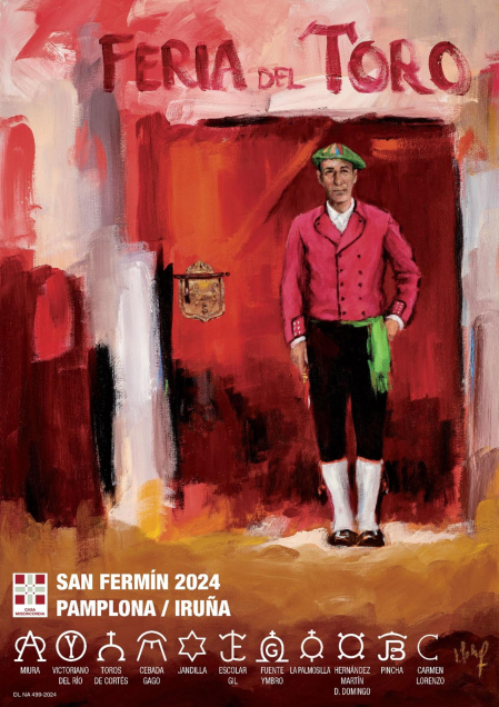Cartel que anunciará la Feria del Toro de 2024