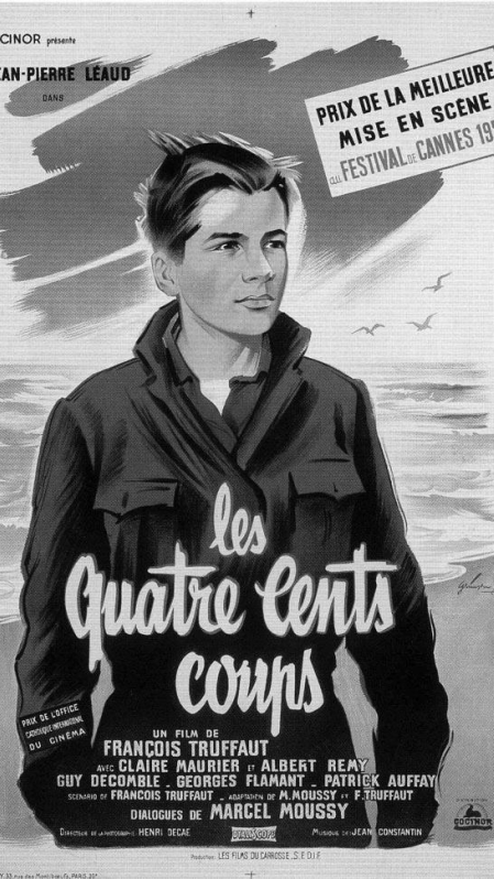Cartel de la película 'Los 400 golpes'