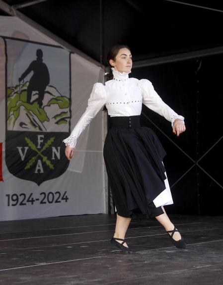 Celebración en Elgeta del centenario de la Federación Vasco Navarra de Alpinismo