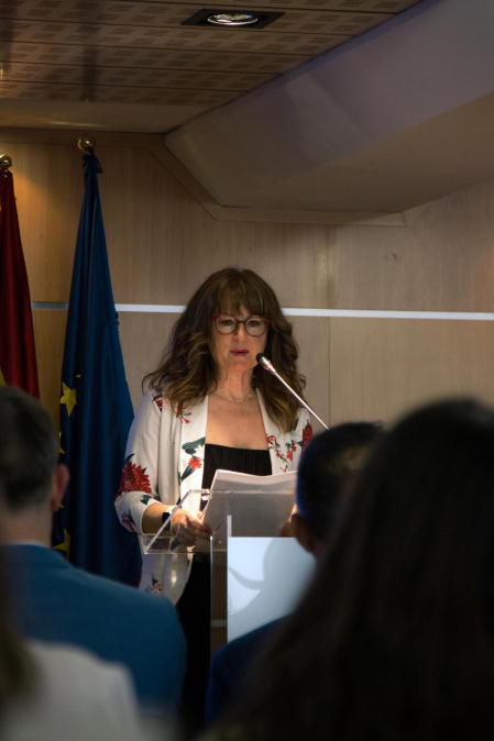 Foto de la presentación de los VI Cursos Europeos de Verano organizados por Fundación Diario de Navarra y Equipo Europa./
