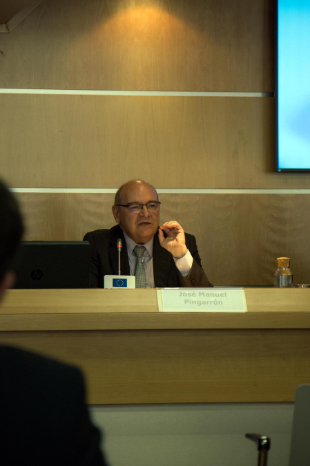 Foto de la presentación de los VI Cursos Europeos de Verano organizados por Fundación Diario de Navarra y Equipo Europa./