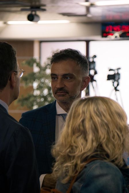 Foto de la presentación de los VI Cursos Europeos de Verano organizados por Fundación Diario de Navarra y Equipo Europa./