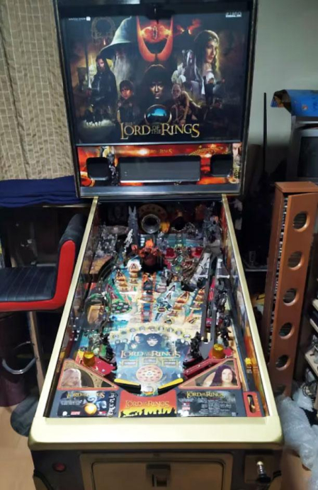 Pinball basado en 'El Señor de los anillos'