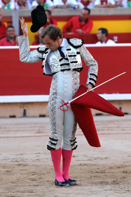 Fotos de la corrida de toros de Cebada Gago en la Feria de San Fermín 2024./