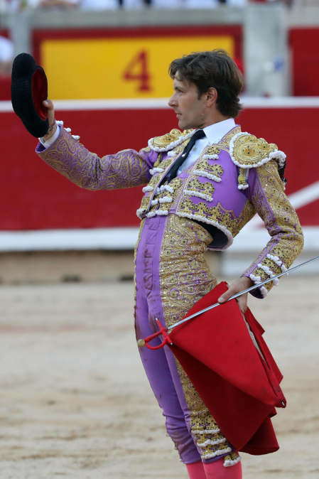 Fotos de la corrida de toros de Cebada Gago en la Feria de San Fermín 2024./
