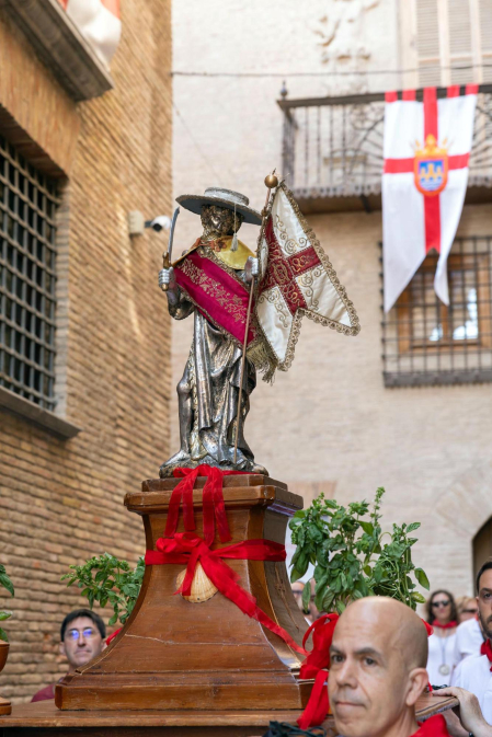 Fotos de la procesión de Santiago en Tudela.