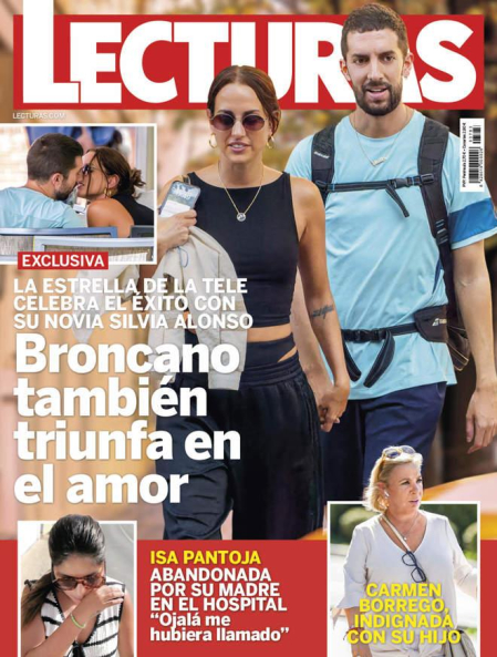 Portada de la revista Lecturas, con el romance de David Broncano