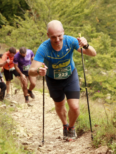 Fotos de los participantes en el XV Kilómetro Vertical Uharte-Beriain.