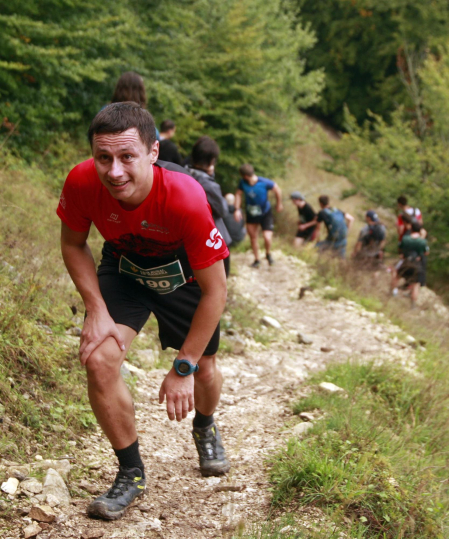 Fotos de los participantes en el XV Kilómetro Vertical Uharte-Beriain.