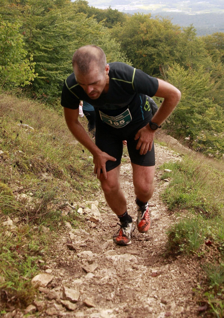 Fotos de los participantes en el XV Kilómetro Vertical Uharte-Beriain.