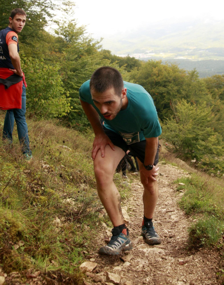 Fotos de los participantes en el XV Kilómetro Vertical Uharte-Beriain.