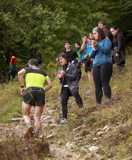 Fotos de los participantes en el XV Kilómetro Vertical Uharte-Beriain.