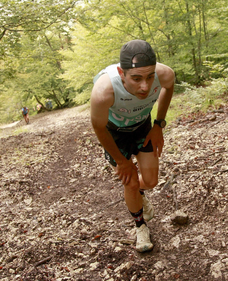 Fotos de los participantes en el XV Kilómetro Vertical Uharte-Beriain.