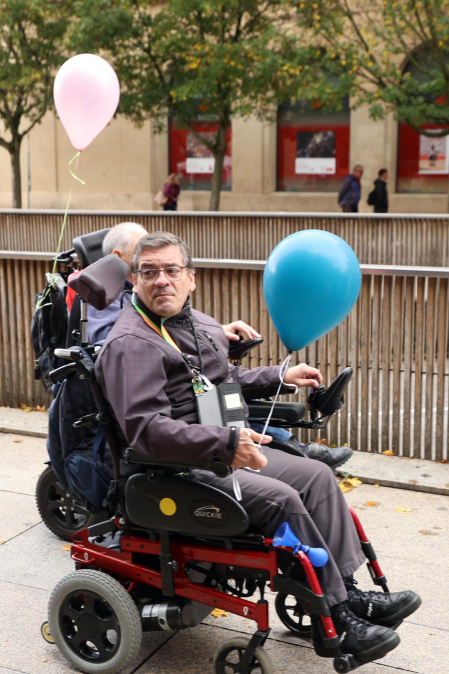 Fotos de la VII Marcha a favor de la inclusión.