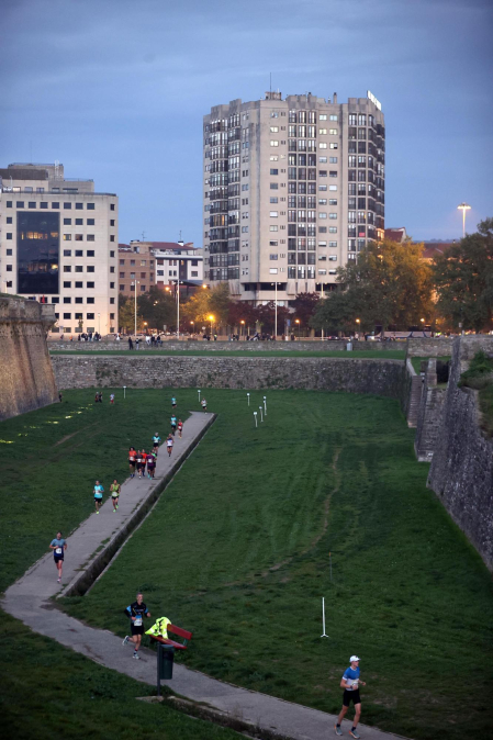 Fotos de la Carrera de las Murallas de Pamplona.