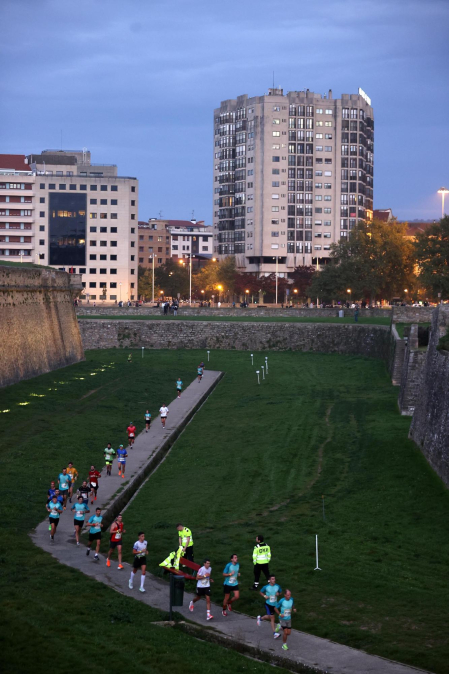 Fotos de la Carrera de las Murallas de Pamplona.