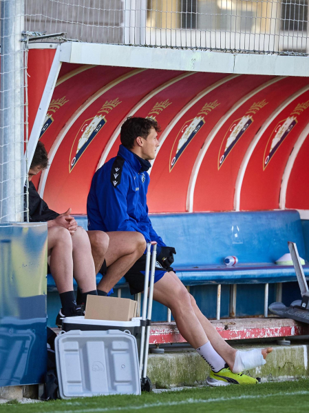 Fotos del entrenamiento de Osasuna este jueves, 14 de noviembre, en Tajonar.