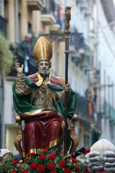 Fotos de la celebración de San Saturnino en Pamplona.