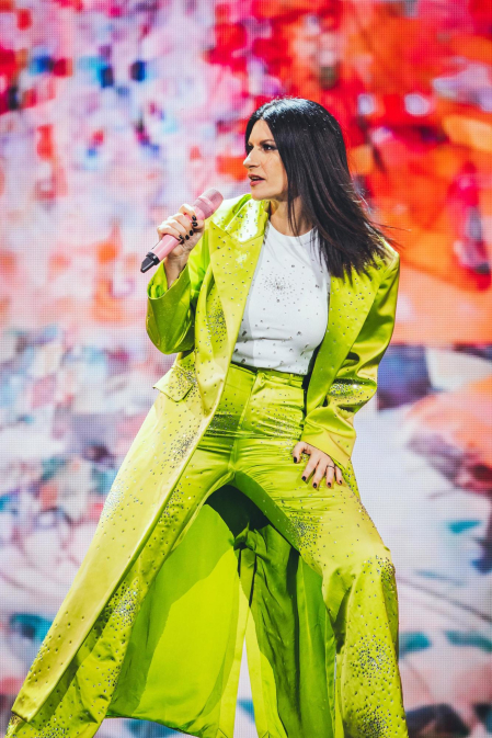 Foto del concierto de Laura Pausini en Málaga./