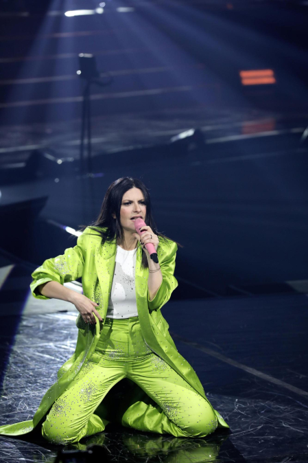 Foto del concierto de Laura Pausini en Málaga./