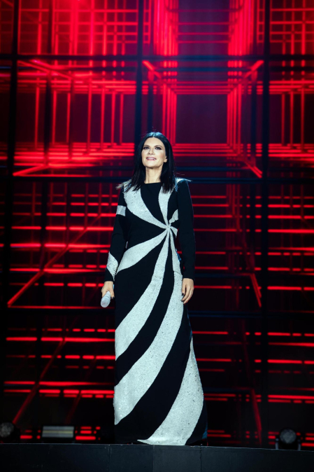 Foto del concierto de Laura Pausini en Málaga./