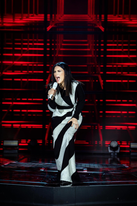 Foto del concierto de Laura Pausini en Málaga./