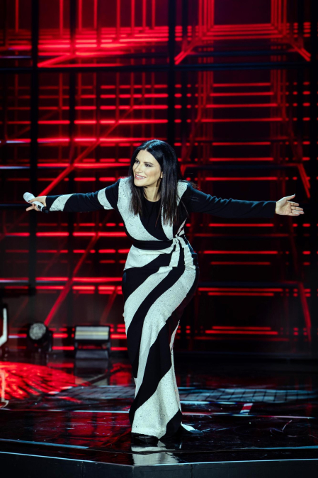 Foto del concierto de Laura Pausini en Málaga./